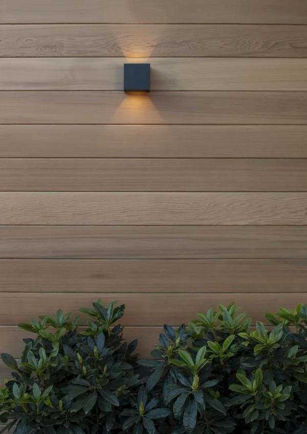 Lucide AXI - Foco de pared / Lámpara de pared Baño - LED - 2x7W 2700K - IP54 - Ángulo de haz ajustable - Negro - ambiente 2